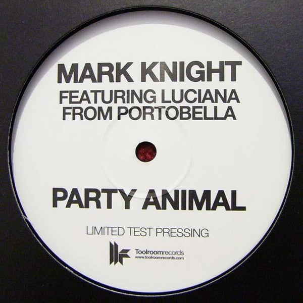 Mark Knight Featuring Luciana From Portobella* : Party Animal (12", Ltd, TP)