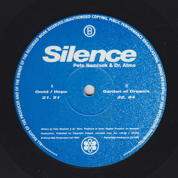 Pete Namlook & Dr. Atmo : Silence (2xLP, Album)