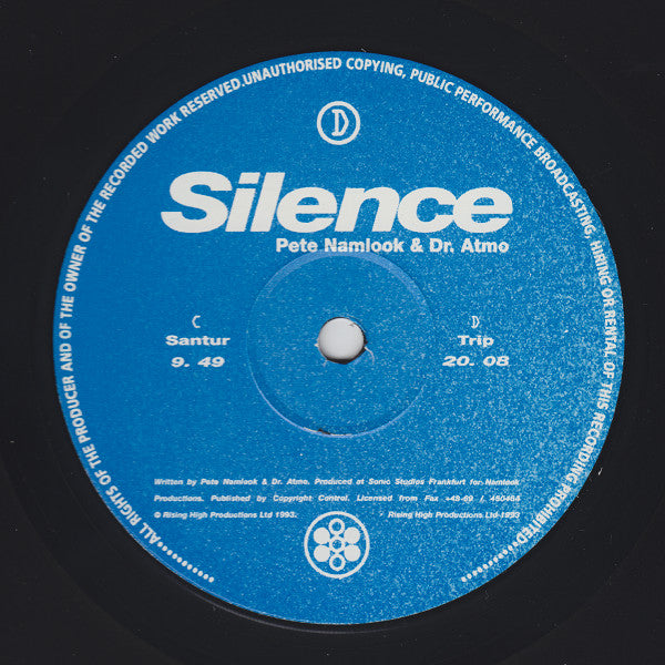 Pete Namlook & Dr. Atmo : Silence (2xLP, Album)