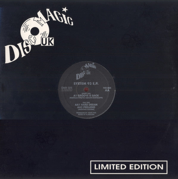 SDS 19.92 / System 15 : System 93 E.P. (12", EP, Ltd, Promo)