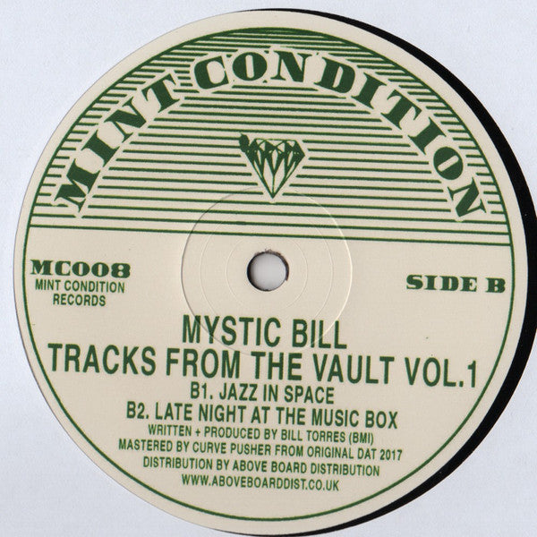Mystic Bill : Tracks From The Vault Vol. 1 (12", RE)