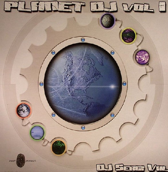 DJ Sergi Val : Planet DJ Vol. 1 (12", Red)