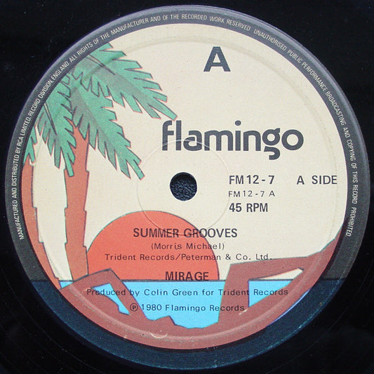 Mirage (23) : Summer Grooves (12", Single, Ltd)