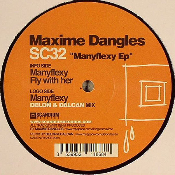 Maxime Dangles : Manyflexy EP (12", EP)