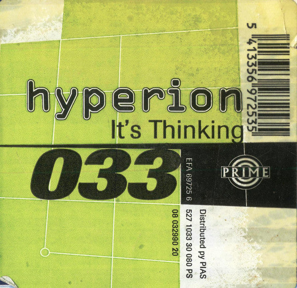 It's Thinking : Hyperion (12")