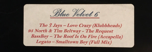 Various : Blue Velvet 6 (12", Unofficial, W/Lbl)