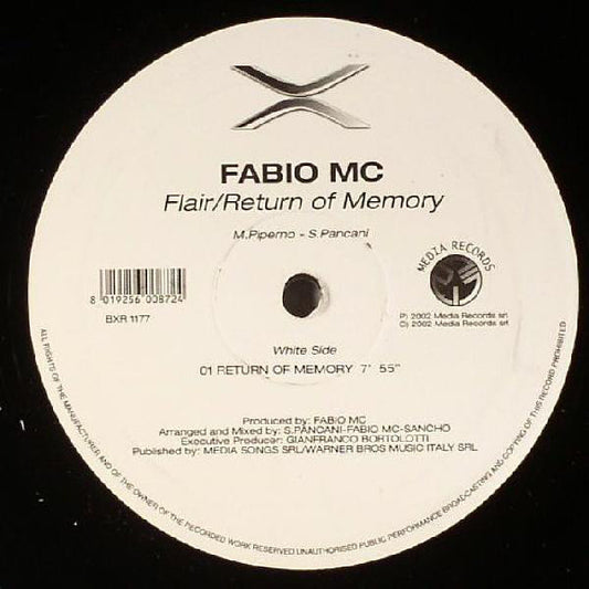 Fabio MC : Flair / Return Of Memory (12")