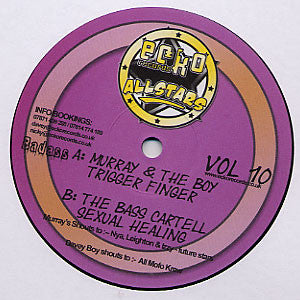 Murray (2) & The Boy* / The Bass Cartell* : Trigger Finger / Sexual Healing (12")