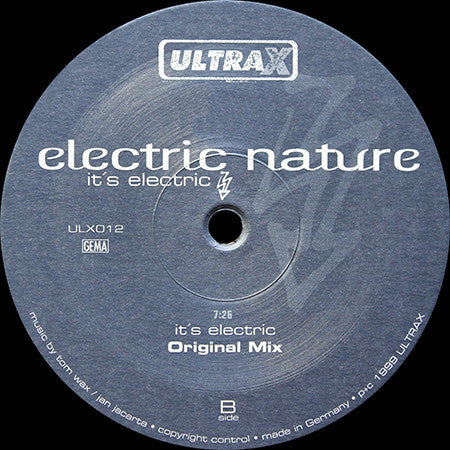 Electric Nature : It's Electric (12")