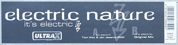 Electric Nature : It's Electric (12")
