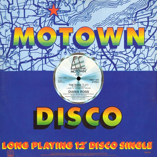 Diana Ross : Old Funky Rolls / The Boss (12", Single)