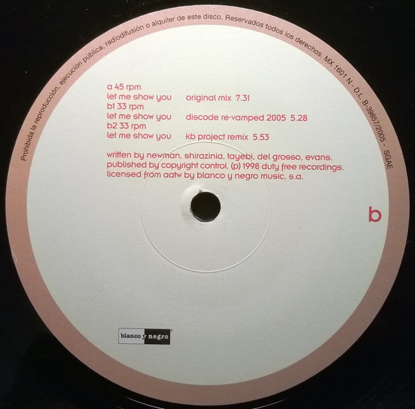Camisra : Let Me Show You (12")