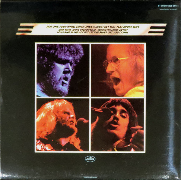 Bachman-Turner Overdrive : Four Wheel Drive (LP, Album, Gat)
