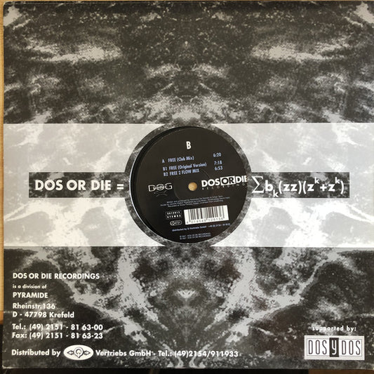 DJ Quicksilver : Free (12", Maxi)