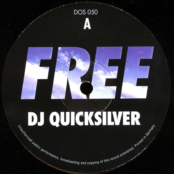 DJ Quicksilver : Free (12", Maxi)
