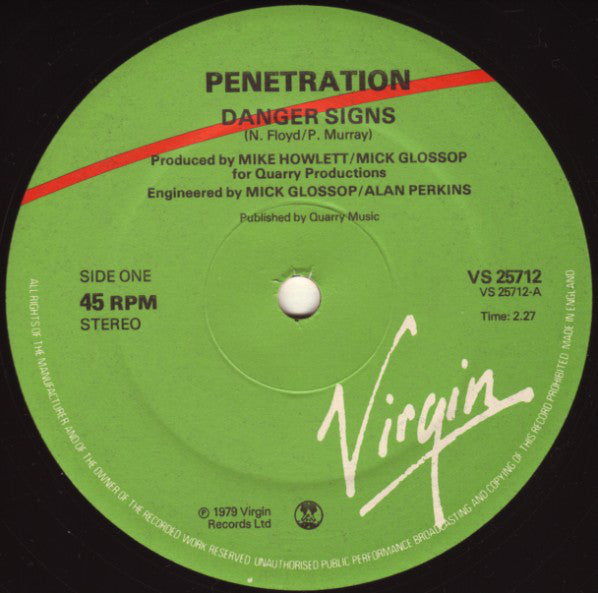 Penetration (2) : Danger Signs (12")