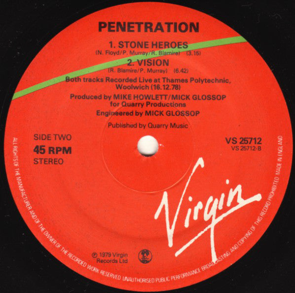 Penetration (2) : Danger Signs (12")
