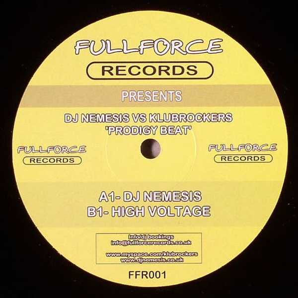 DJ Nemesis (4) Vs Klubrockers : Prodigy Beat (12")
