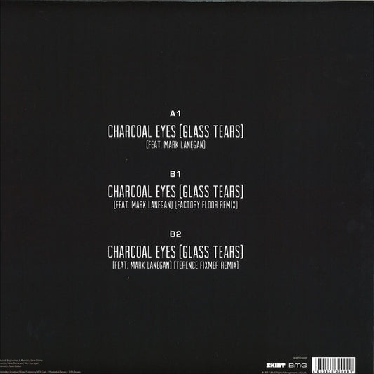 Dave Clarke Feat. Mark Lanegan : Charcoal Eyes (Glass Tears) (12")