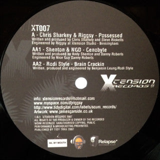 Various : Possessed / Cenobyte / Brain Crackin (12")