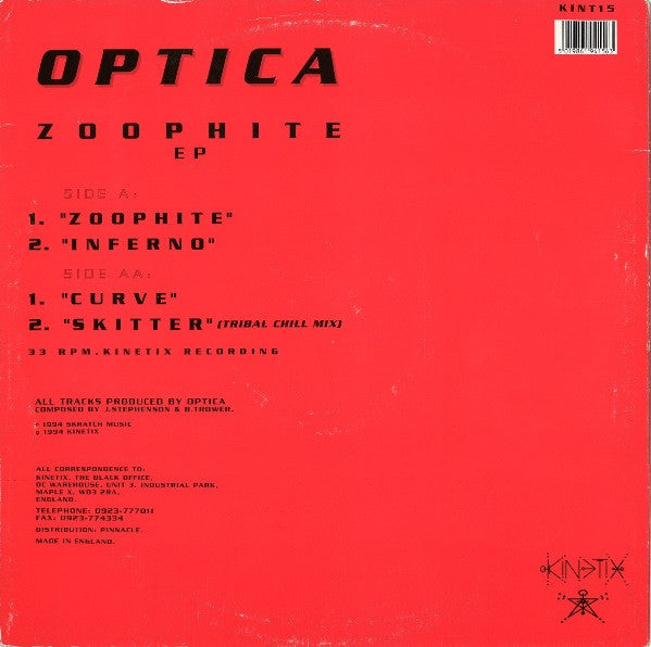 Optica : Zoophite EP (12", EP)