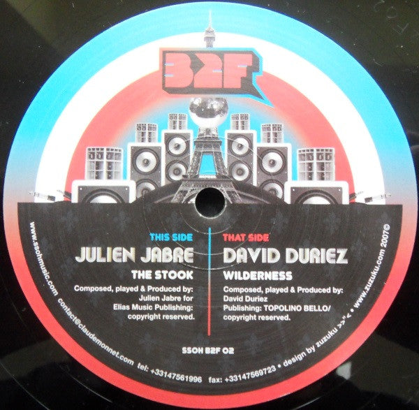 Julien Jabre / David Duriez : Back To Fundamentals Act One: The French Touché (12")