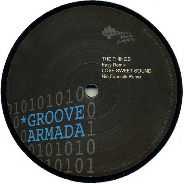 Groove Armada : The Things / Love Sweet Sound (12")