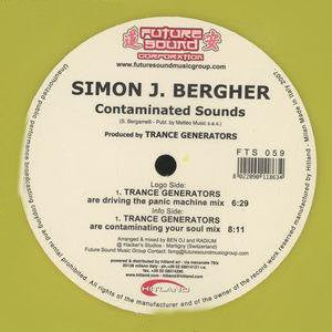 Simon J. Bergher : Contaminated Sounds (12", Yel)