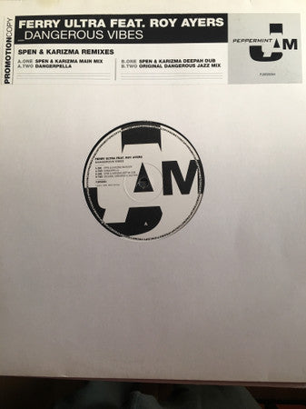 Ferry Ultra : Dangerous Vibes (Spen & Karizma Remixes) (12", Promo)