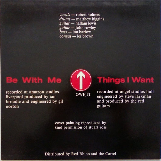 Red Guitars : Be With Me (12")