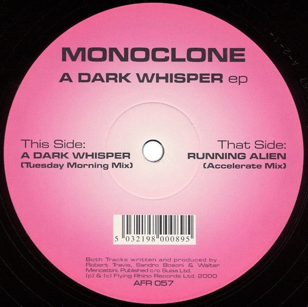 Monoclone : A Dark Whisper EP (12", EP)