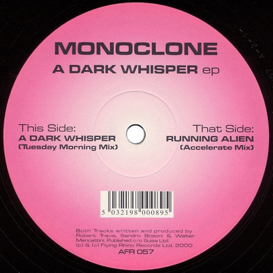 Monoclone : A Dark Whisper EP (12", EP)