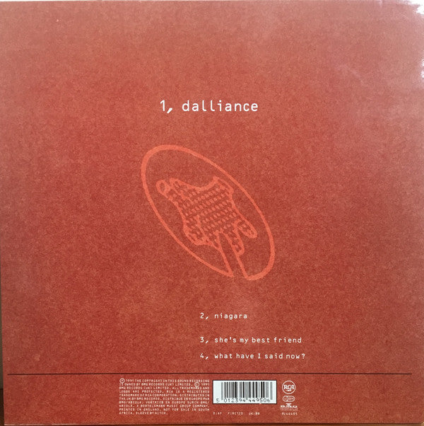 The Wedding Present : Dalliance (10", Single, Ltd, Num)