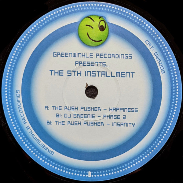 The Rush Pusher / DJ Greenie : The 5th Installment (12")