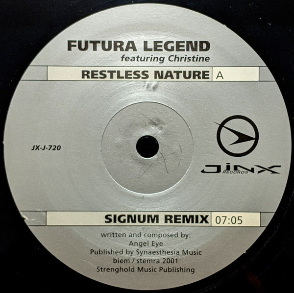 Futura Legend Featuring Christine (31) : Restless Nature (12")