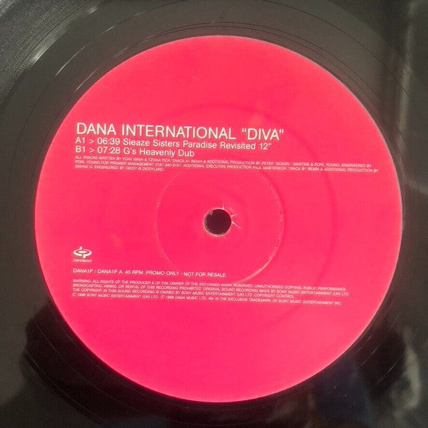 Dana International : Diva (2x12", Promo)