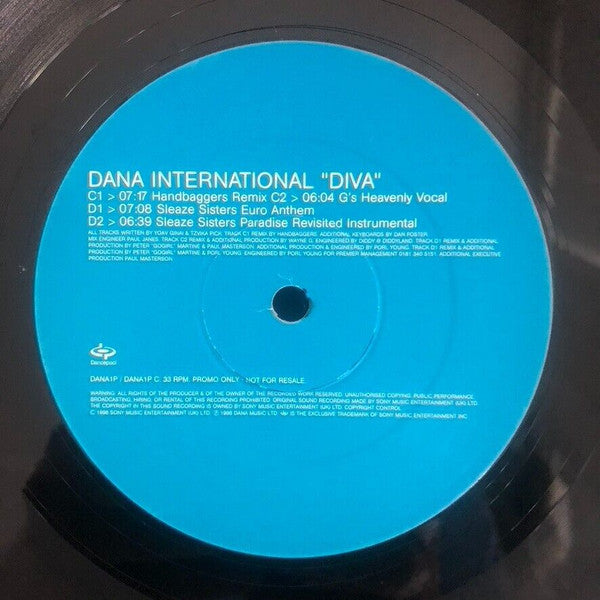 Dana International : Diva (2x12", Promo)