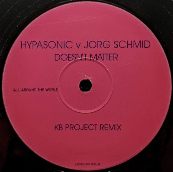 Hypasonic V Jorg Schmid : Doesn't Matter (2x12", Promo)