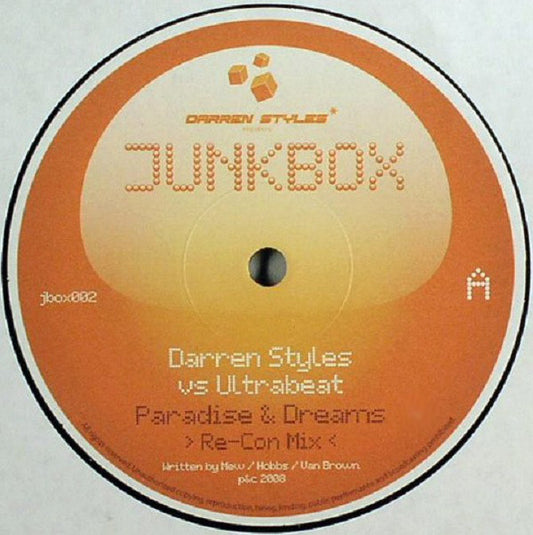 Darren Styles Vs Ultrabeat : Paradise & Dreams / Sure Feels Good (12")