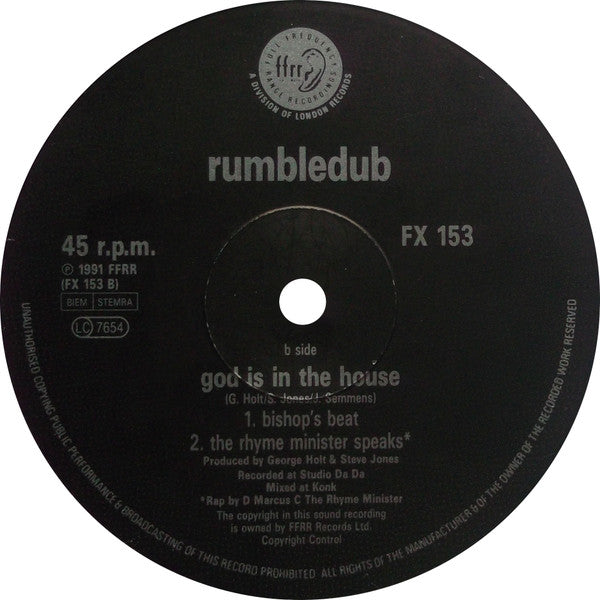 RumbleDuB : God Is In The House (12")