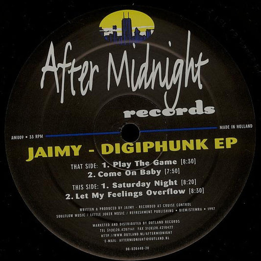 Jaimy : Digiphunk EP (12", EP)