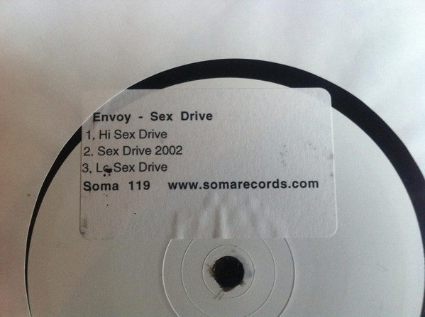 Envoy : Sex Drive (12", Promo, W/Lbl, Sti)