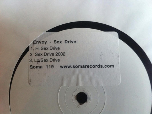 Envoy : Sex Drive (12", Promo, W/Lbl, Sti)