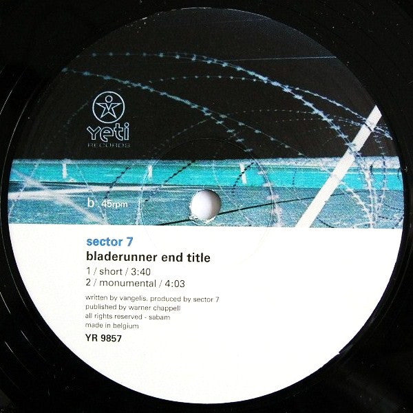 Sector 7 : Bladerunner End Title (12")