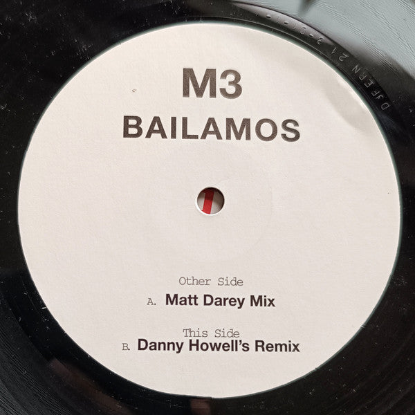 M3 : Bailamos (12", Promo)