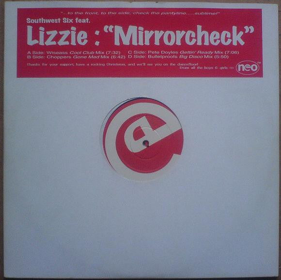 Southwest Six Feat. Lizzie : Mirrorcheck! (2x12", Promo)