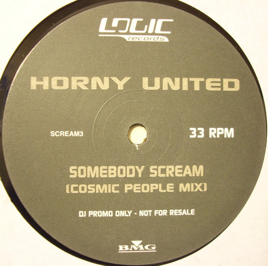 Horny United : Somebody Scream (2x12", Promo)