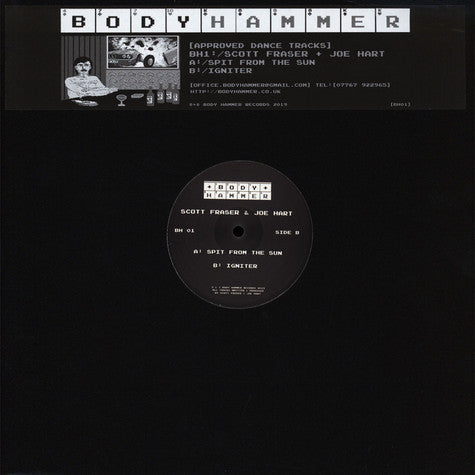 Scott Fraser (2) + Joe Hart (8) : Spit From The Sun / Igniter (12")