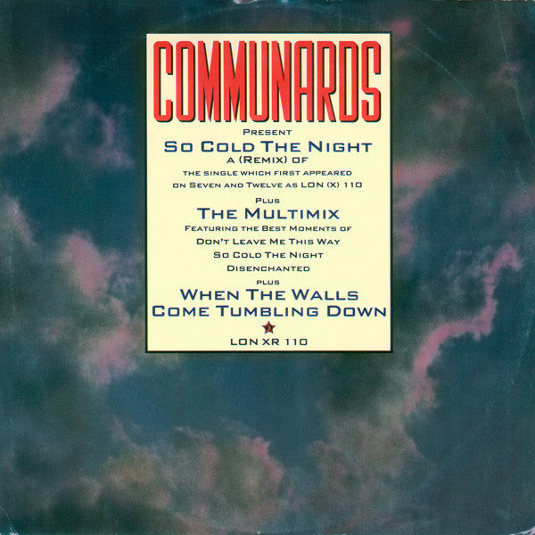 Communards* : So Cold The Night / The Multimix (12", Single)