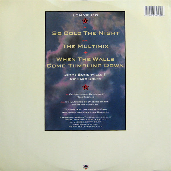 Communards* : So Cold The Night / The Multimix (12", Single)